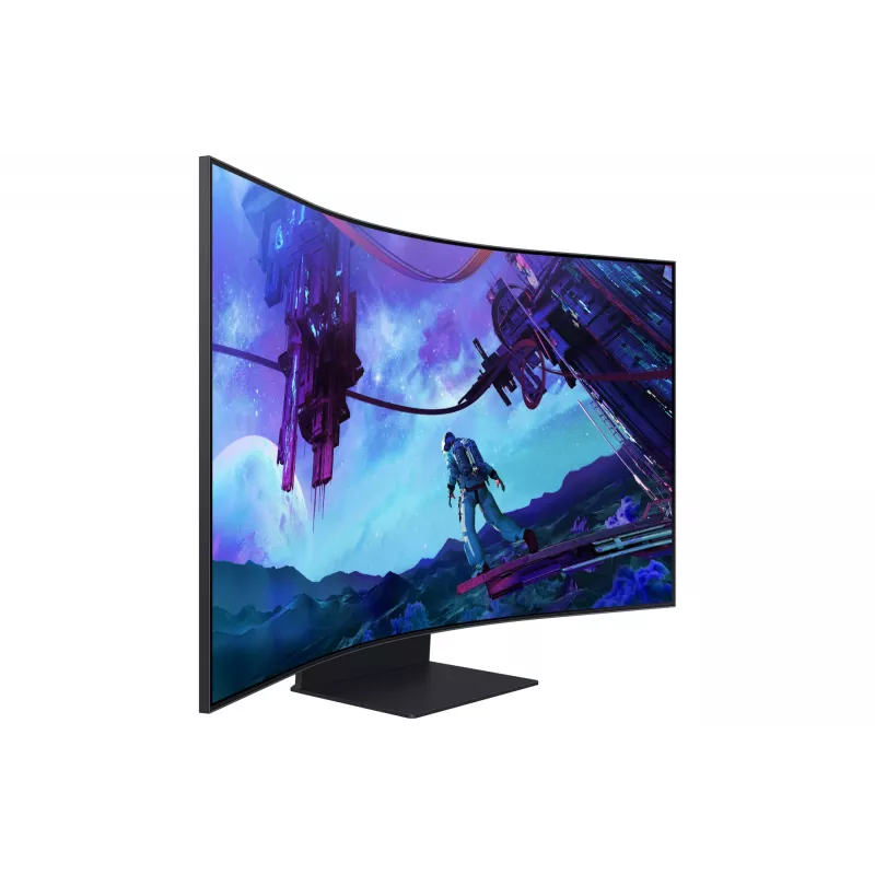 Samsung G97NC kompiuterio monitorius 139,7 cm (55 col.) 3840 x 2160 pikselių 4K Ultra HD LED juodas