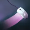 Glorious Gaming Glorious Model O- pelė Regular (White), dešiniarankė, optinė, USB Type-A, 3200 DPI, balta