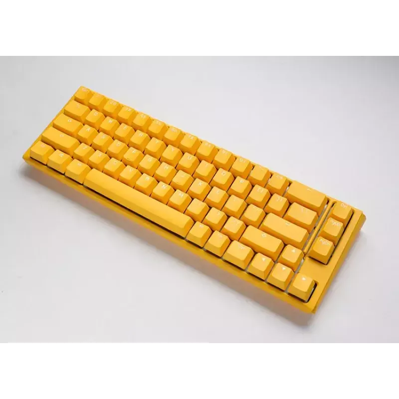 Ducky One 3 Geltona SF klaviatūra, skirta žaidimams, USB, QWERTY, mechaninė, RGB