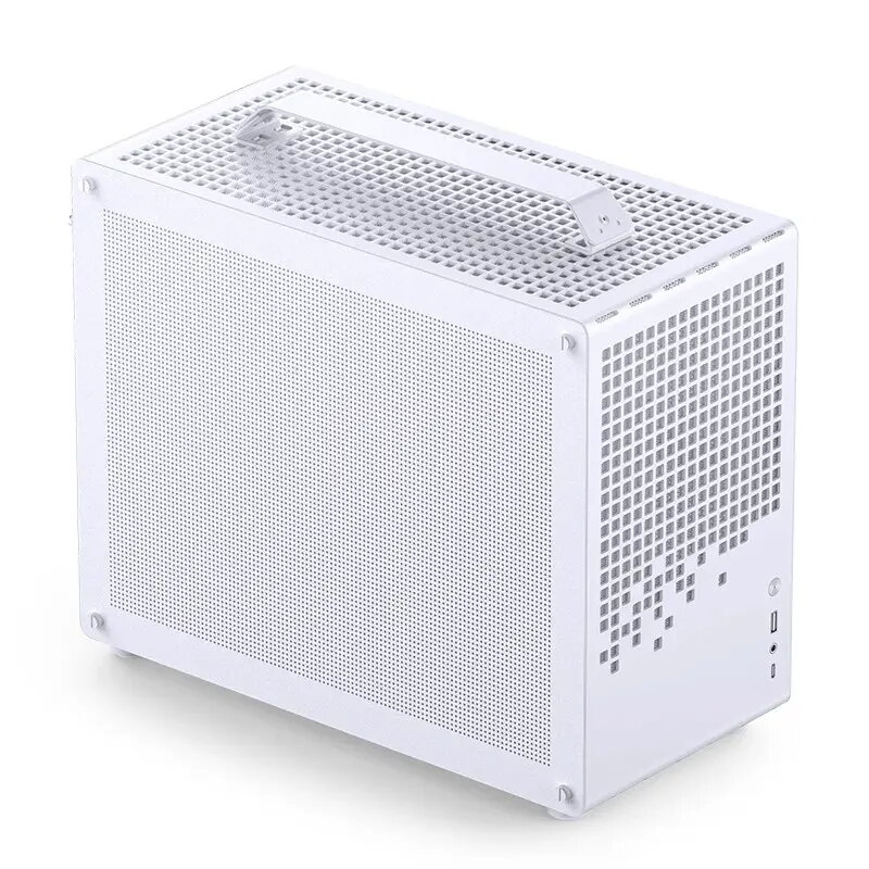 Kompiuterio korpusas Jonsbo Jonsplus Z20 Mesh Mini Tower Micro-ATX Baltas