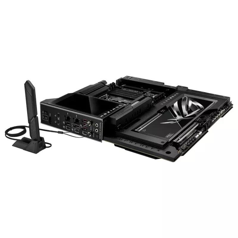 Motininė plokštė ASUS ROG MAXIMUS Z890 EXTREME — Intel Z890, LGA 1851, Extended ATX, DDR5, 4 DIMM, Wi‑Fi 7, 10Gb Ethernet