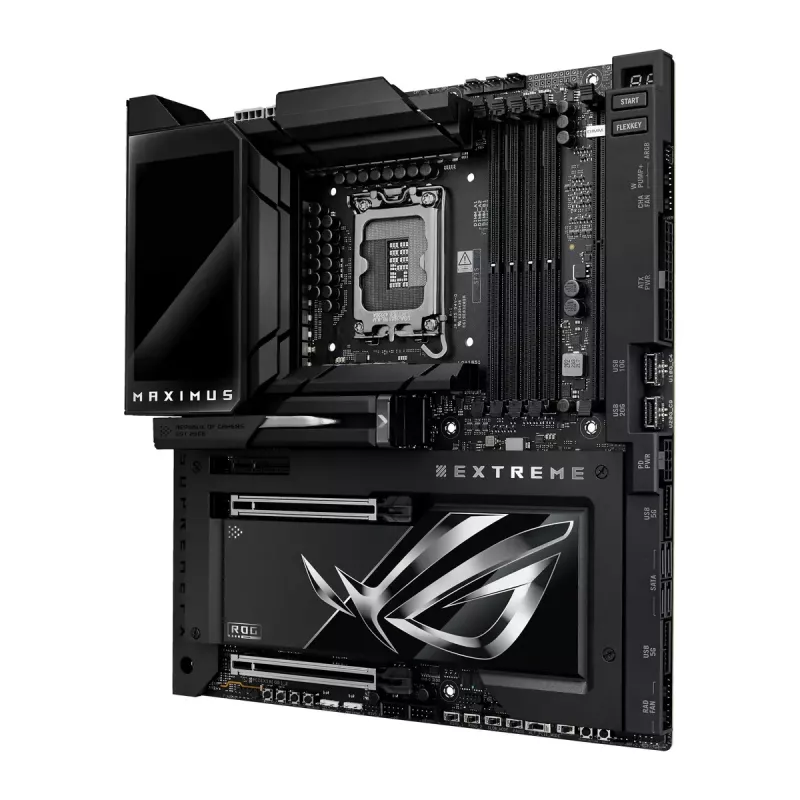 Motininė plokštė ASUS ROG MAXIMUS Z890 EXTREME — Intel Z890, LGA 1851, Extended ATX, DDR5, 4 DIMM, Wi‑Fi 7, 10Gb Ethernet
