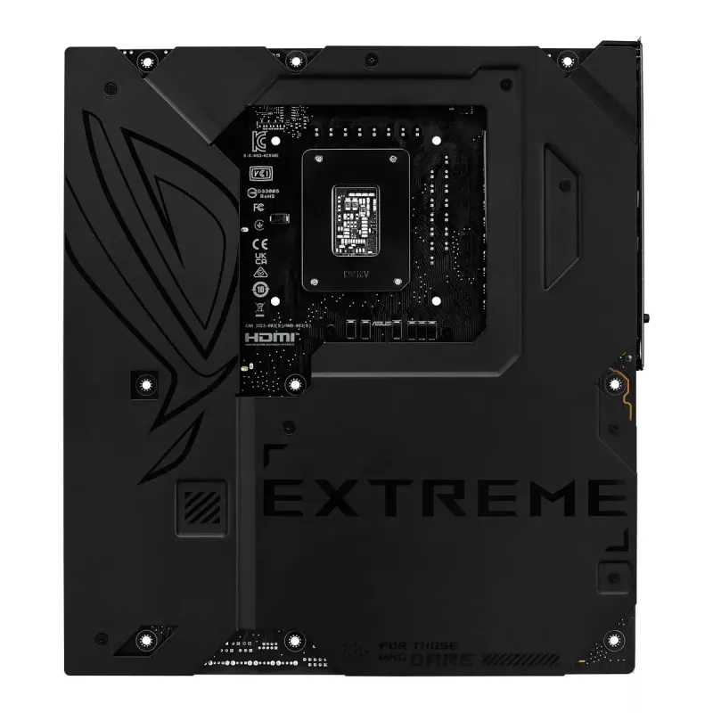 Motininė plokštė ASUS ROG MAXIMUS Z890 EXTREME — Intel Z890, LGA 1851, Extended ATX, DDR5, 4 DIMM, Wi‑Fi 7, 10Gb Ethernet
