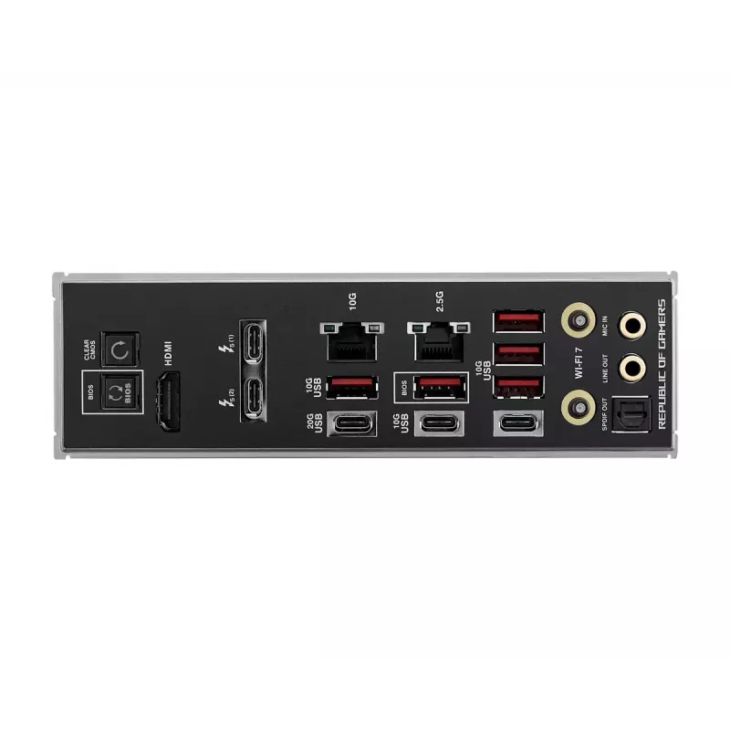 Motininė plokštė ASUS ROG MAXIMUS Z890 EXTREME — Intel Z890, LGA 1851, Extended ATX, DDR5, 4 DIMM, Wi‑Fi 7, 10Gb Ethernet