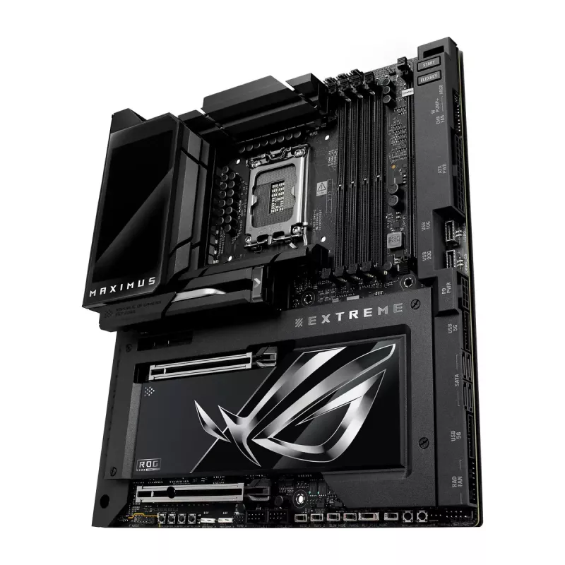 Motininė plokštė ASUS ROG MAXIMUS Z890 EXTREME — Intel Z890, LGA 1851, Extended ATX, DDR5, 4 DIMM, Wi‑Fi 7, 10Gb Ethernet