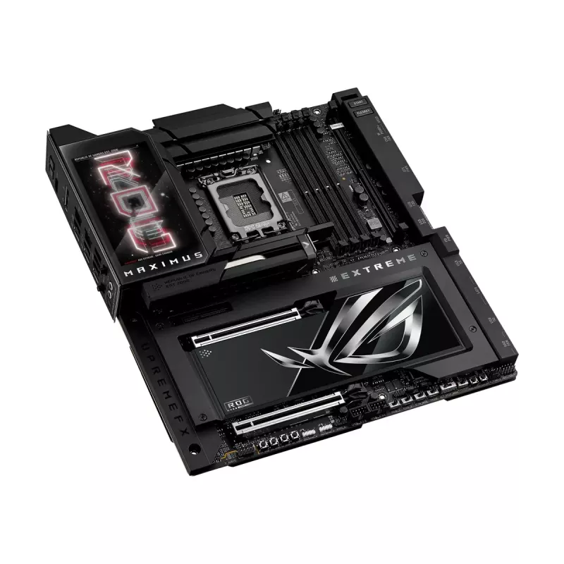 Motininė plokštė ASUS ROG MAXIMUS Z890 EXTREME — Intel Z890, LGA 1851, Extended ATX, DDR5, 4 DIMM, Wi‑Fi 7, 10Gb Ethernet