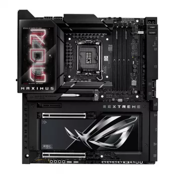 Motininė plokštė ASUS ROG MAXIMUS Z890 EXTREME — Intel Z890, LGA 1851, Extended ATX, DDR5, 4 DIMM, Wi‑Fi 7, 10Gb Ethernet
