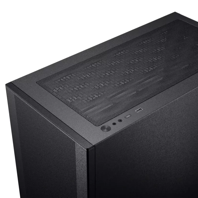 PC Case PHANTEKS XT Pro Ultra Midi Tower Juoda — ATX/EATX, Grūdintas stiklas, 2x3,5 colio + 5x2,5 colio, USB-C