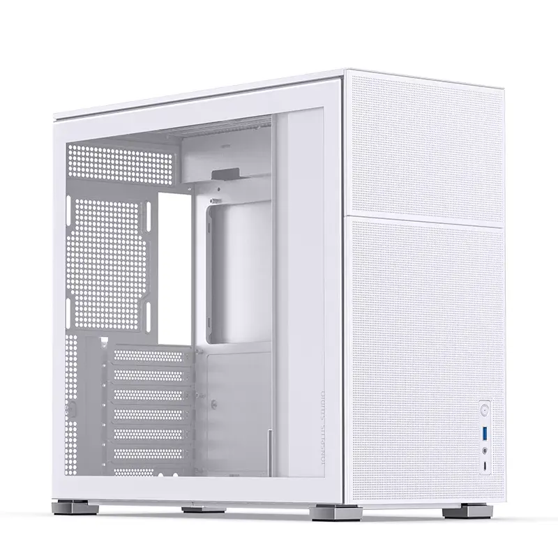PC korpusas Jonsbo D41 MESH Midi Tower baltas