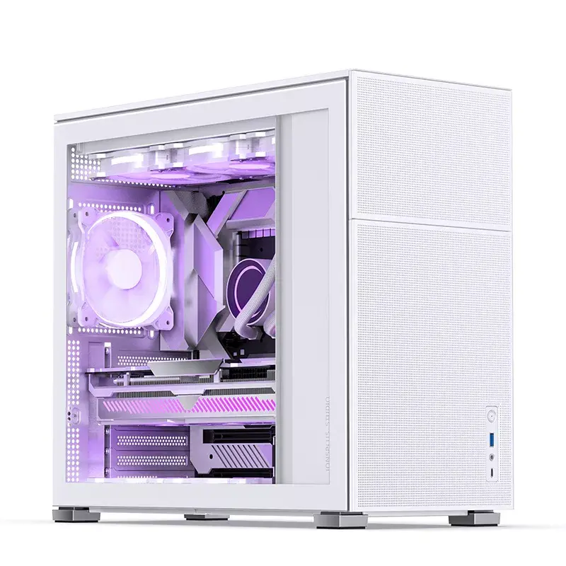 PC korpusas Jonsbo D41 MESH Midi Tower baltas