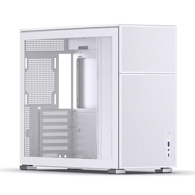 PC korpusas Jonsbo D41 MESH Midi Tower baltas