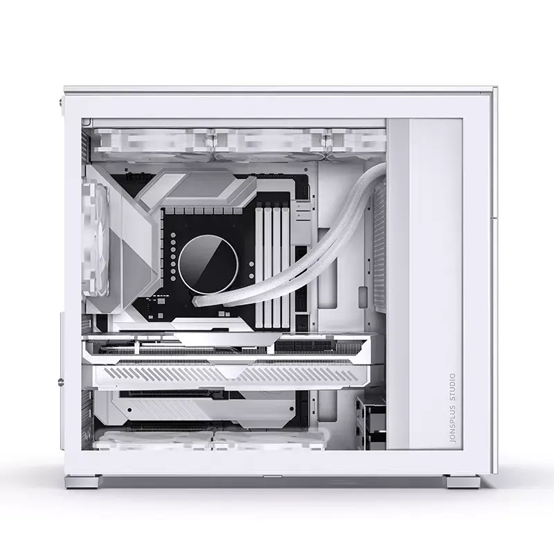 PC korpusas Jonsbo D41 MESH Midi Tower baltas