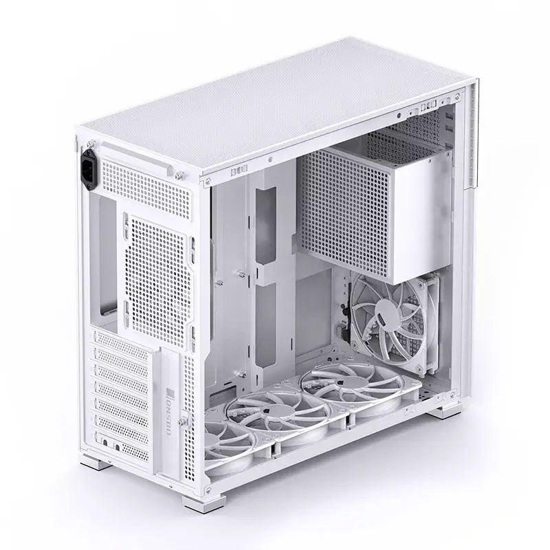 PC korpusas Jonsbo D41 MESH Midi Tower baltas