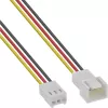 InLine ventiliatoriaus laido ilgintuvas 3 kontaktų Molex kištukas/lizdas ilgis 0,30 m