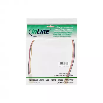 InLine ventiliatoriaus laido ilgintuvas 3 kontaktų Molex kištukas/lizdas ilgis 0,30 m
