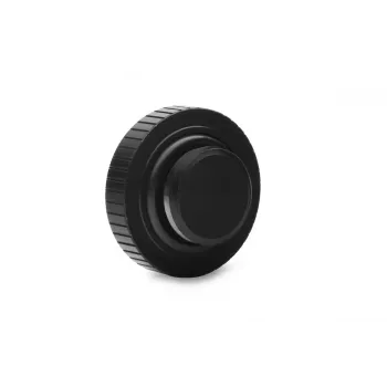 Kaištis EKWB EK-Quantum Torque Plug — Žalvaris, Juoda/Sidabrinė, Ø 23 mm, Aukštis 5,5 mm