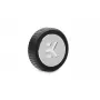 Kaištis EKWB EK-Quantum Torque Plug — Žalvaris, Juoda/Sidabrinė, Ø 23 mm, Aukštis 5,5 mm