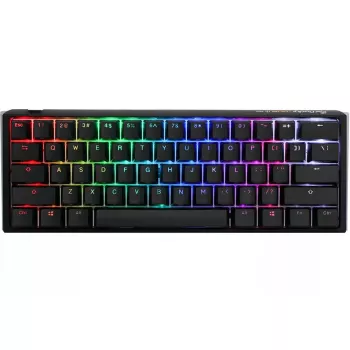 Ducky One 3 Classic Mini klaviatūra žaidimams USB mechaninė RGB juoda balta
