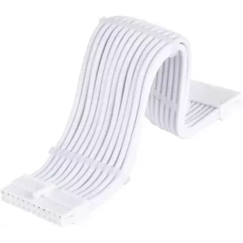 Power supply extension kabelis SidabrinėSTONE 24-pin ATX SST-PP07E-MBW-V2 30 cm White