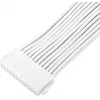 Power supply extension kabelis SidabrinėSTONE 24-pin ATX SST-PP07E-MBW-V2 30 cm White