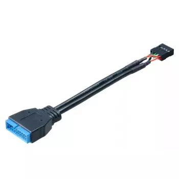 USB 3.0 į USB 2.0 adapterio kabelis Akasa AK-CBUB19-10BK