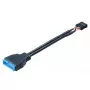 USB 3.0 į USB 2.0 adapterio kabelis Akasa AK-CBUB19-10BK