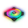 CORSAIR Icue Ql140 RGB 140mm Pwm Dvigubas Ventiliatoriaus Rinkinys Su Lighting Node Core