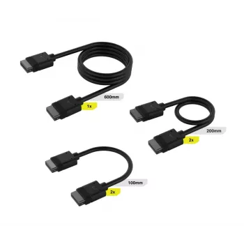 CORSAIR iCue Link kabelių rinkinys su tiesiais jungtukais