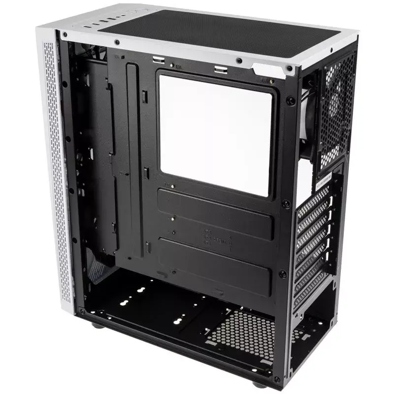 Kompiuterio korpusas Kolink VOID WHITE Midi Tower juodas, baltas