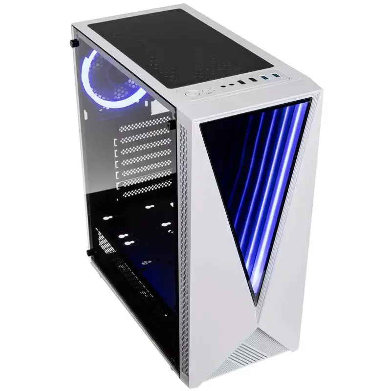Kompiuterio korpusas Kolink VOID WHITE Midi Tower juodas, baltas
