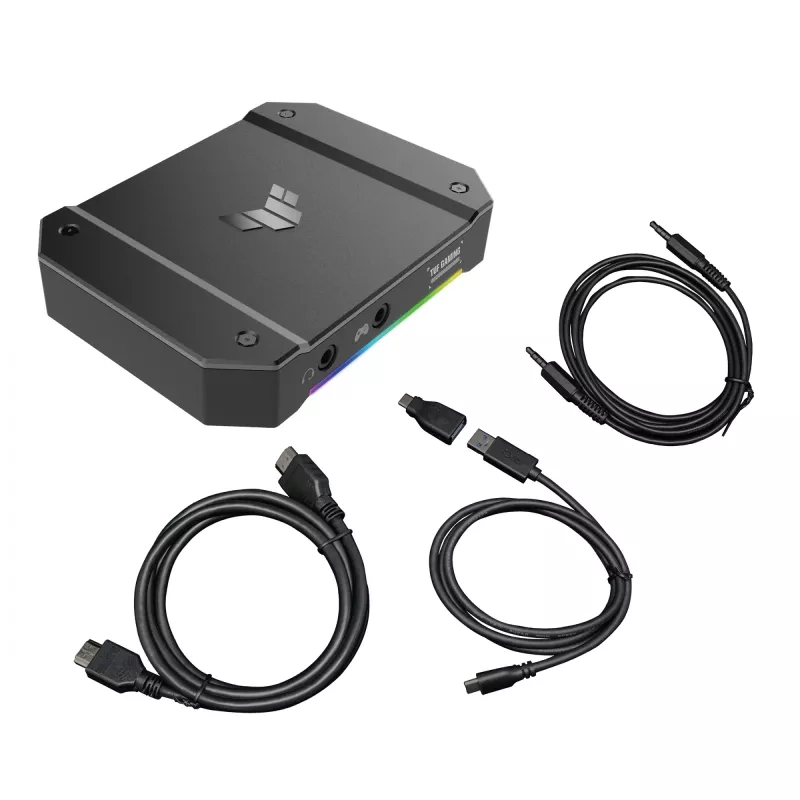 ASUS TUF GAMING CAPTURE BOX-4KPRO vaizdo įrašymo įrenginys USB 3.2 Gen 2 3840x2160 120fps