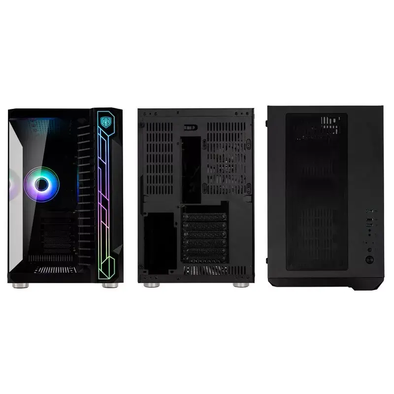 PC korpusas Kolink Unity Code X Midi Tower juodas