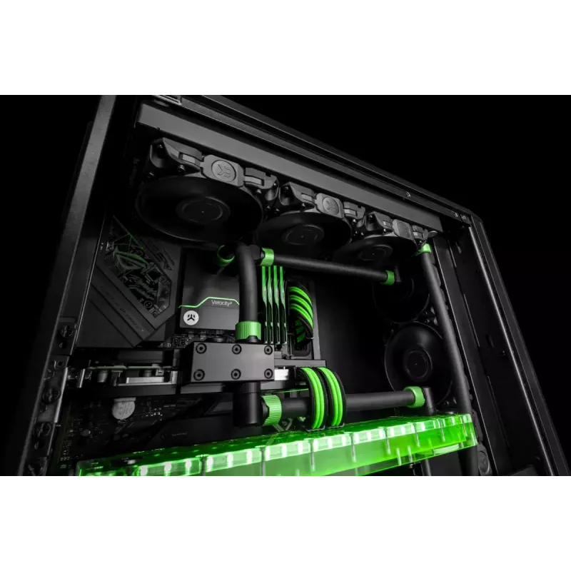 Suspaudimo žiedas EK Water Blocks Quantum Torque Aliuminis žalias 6 vnt.