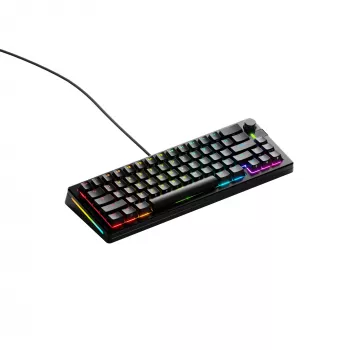 Mechaninė klaviatūra GLORIOUS GMMK 3 PRO 65% Prebuilt Wired USB, QWERTY, RGB, juoda