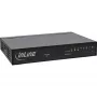 InLine tinklo komutatorius 8 prievadų, 1Gb/s, stalinis, metalinis, be ventiliatoriaus, ekranuoti prievadai