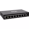 InLine tinklo komutatorius 8 prievadų, 1Gb/s, stalinis, metalinis, be ventiliatoriaus, ekranuoti prievadai