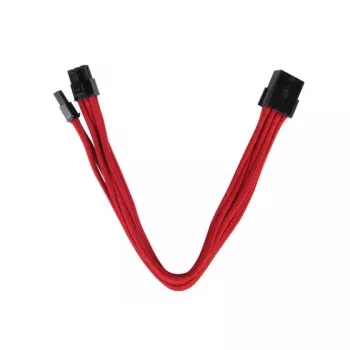 Kabelis PCI-E 8pin(6+2) Sidabrinėstone SST-PP07-PCIR 0,25m