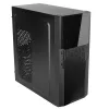 PC korpusas Sidabrinėstone PS13 Mini Tower juodas