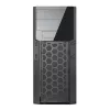 PC korpusas Sidabrinėstone PS13 Mini Tower juodas