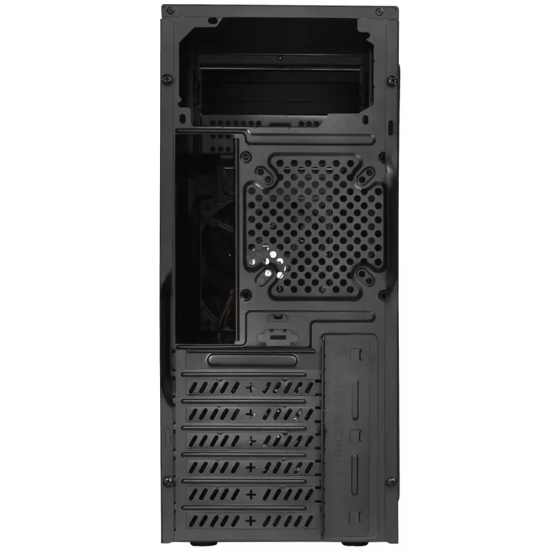 PC korpusas Sidabrinėstone PS13 Mini Tower juodas