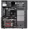 PC korpusas Sidabrinėstone PS13 Mini Tower juodas