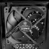 PC korpusas Sidabrinėstone PS13 Mini Tower juodas
