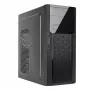 PC korpusas Sidabrinėstone PS13 Mini Tower juodas