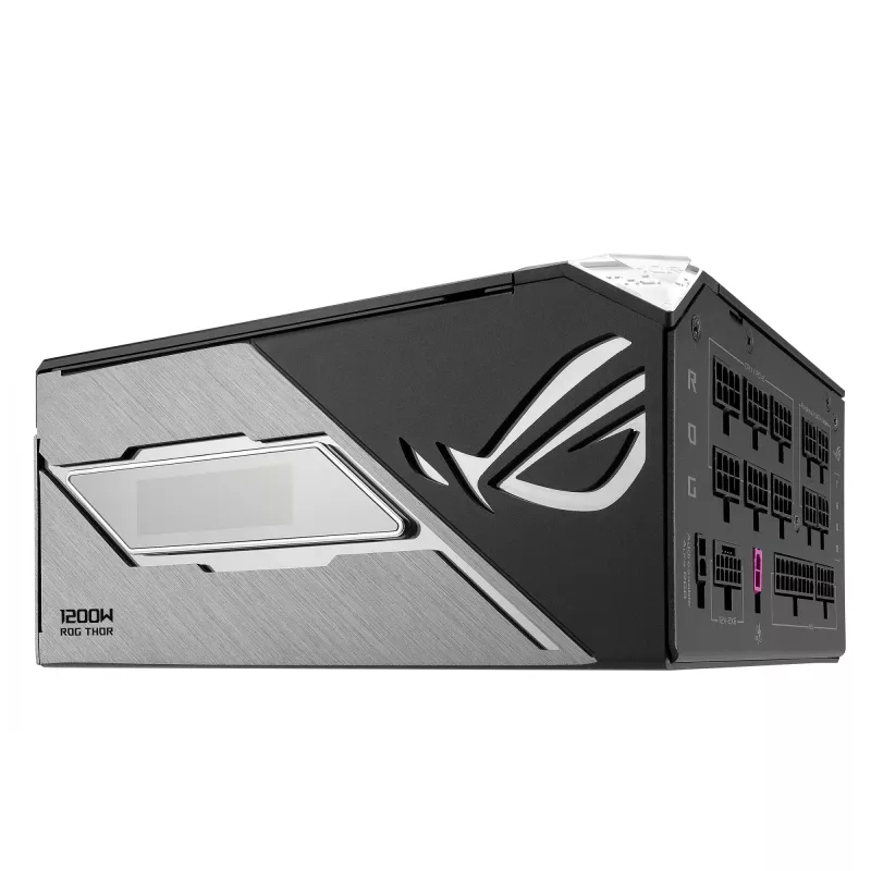 ASUS ROG -THOR-1200P3-GAMING maitinimo blokas 1200 W 20+4 kontaktų ATX ATX juodas