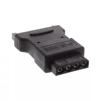 InLine SATA maitinimo adapteris 1 Molex 4 kontaktų kištukas / 15 kontaktų SATA lizdas