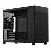 PC korpusas ASUS Prime AP201 MicroATX Mini Tower Juoda — palaiko microATX, maks. GPU 338 mm, procesoriaus aušintuvo aukštis 170 mm, 3x 3,5 colio nišos, USB-A 2x, USB-C 1x