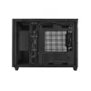 PC korpusas ASUS Prime AP201 MicroATX Mini Tower Juoda — palaiko microATX, maks. GPU 338 mm, procesoriaus aušintuvo aukštis 170 mm, 3x 3,5 colio nišos, USB-A 2x, USB-C 1x