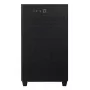PC korpusas ASUS Prime AP201 MicroATX Mini Tower Juoda — palaiko microATX, maks. GPU 338 mm, procesoriaus aušintuvo aukštis 170 mm, 3x 3,5 colio nišos, USB-A 2x, USB-C 1x
