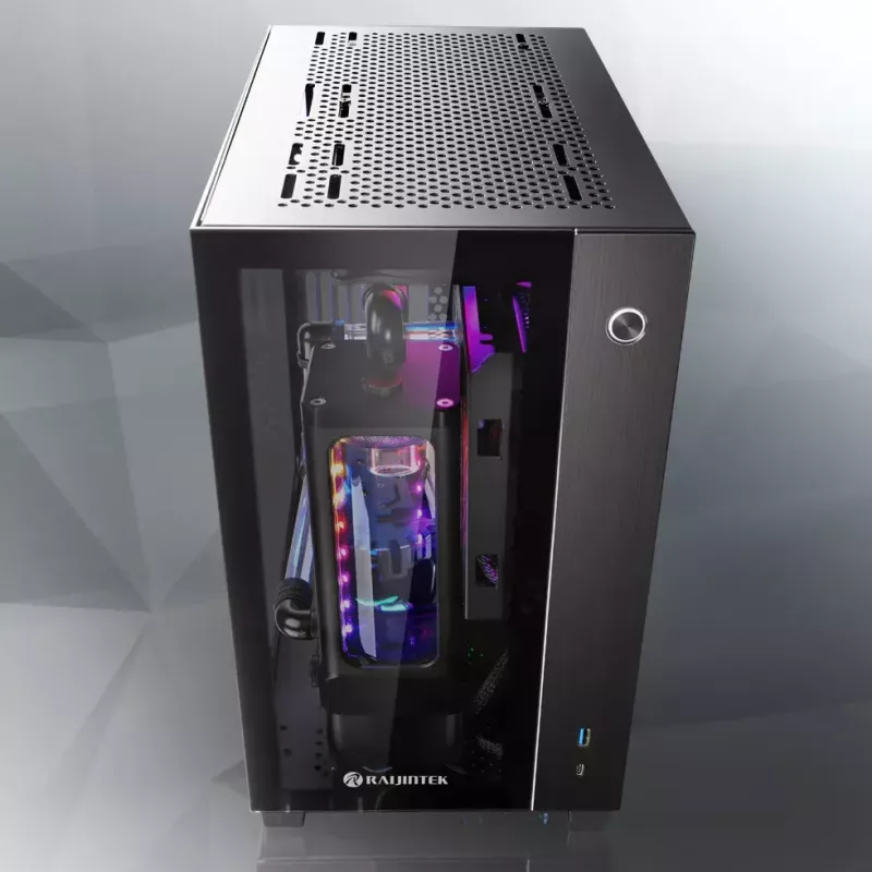PC korpusas RAIJINTEK PAEAN Mini Mini Tower juodas