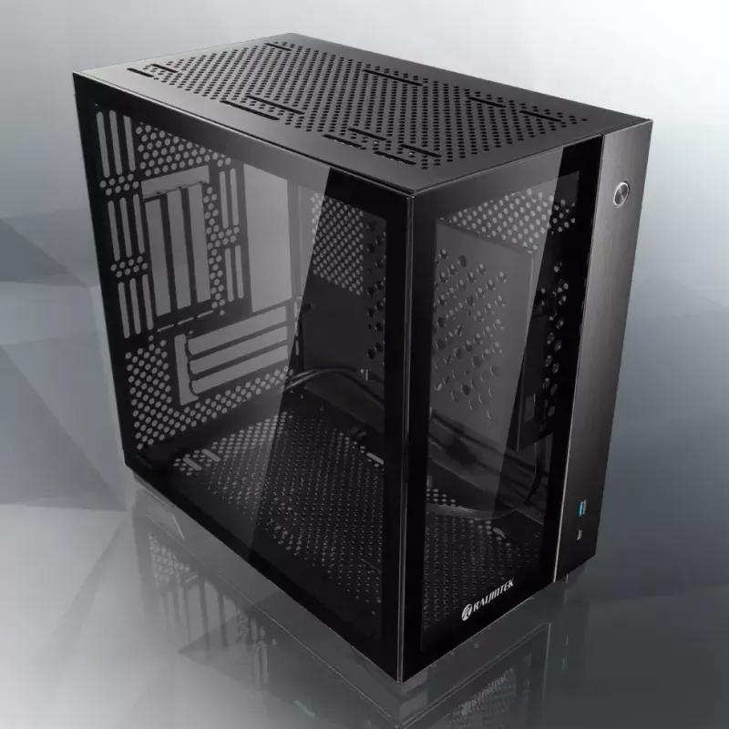 PC korpusas RAIJINTEK PAEAN Mini Mini Tower juodas